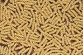 Raw macaroni on a wooden background. Mix pasta. Close up Royalty Free Stock Photo