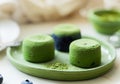 Raw Matcha Powder Cakes