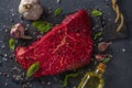 Raw meat beef steak Royalty Free Stock Photo