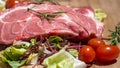 Raw Meat Royalty Free Stock Photo