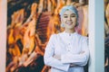 Raw meat production factory worker Royalty Free Stock Photo