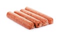 Raw meat sausages Royalty Free Stock Photo