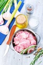 Raw meat Royalty Free Stock Photo