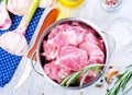 Raw meat Royalty Free Stock Photo