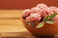 Raw meatballs Royalty Free Stock Photo