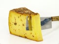 Raw milk cheese Royalty Free Stock Photo