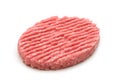 Raw minced beef steak