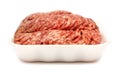 Raw minced meat Royalty Free Stock Photo