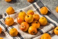 Raw Orange Organic Tejocote Apples