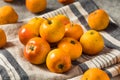 Raw Orange Organic Tejocote Apples
