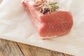 Raw Organic Boneless Pork Chops