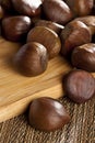 Raw Organic Brown Chestnuts