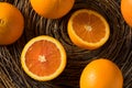 Raw Organic Cara Navel Oranges