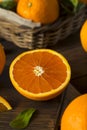 Raw Organic Cara Oranges Royalty Free Stock Photo