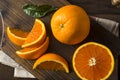 Raw Organic Cara Oranges Royalty Free Stock Photo