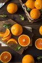 Raw Organic Cara Oranges Royalty Free Stock Photo