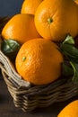Raw Organic Cara Oranges Royalty Free Stock Photo