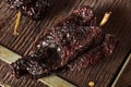 Raw Organic Dry Ancho Chili Royalty Free Stock Photo