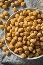 Raw Organic Garbanzo Beans Chickpeas