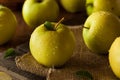 Raw Organic Golden Delicious Apples