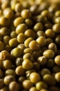 Raw Organic Green Mung Beans Royalty Free Stock Photo