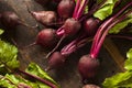 Raw Organic Red Beets Royalty Free Stock Photo