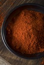 Raw Organic Red Paprika Spice Royalty Free Stock Photo