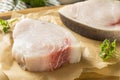 Raw Organic Swordfish Steak Filets Royalty Free Stock Photo