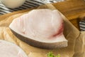 Raw Organic Swordfish Steak Filets Royalty Free Stock Photo