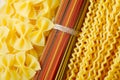 Raw pasta Royalty Free Stock Photo