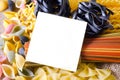 Raw pasta Royalty Free Stock Photo