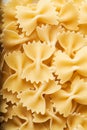 Raw pasta closeup background