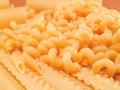 Raw pasta Royalty Free Stock Photo