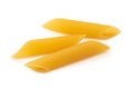 Group Penne Rigate shape of pasta