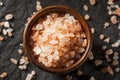 Raw Pink Himalayan Sea Salt Royalty Free Stock Photo