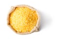 Raw polenta Royalty Free Stock Photo