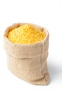 Raw polenta Royalty Free Stock Photo