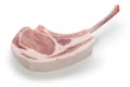 Raw pork chop Royalty Free Stock Photo