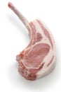 Raw pork chop Royalty Free Stock Photo