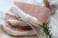 Raw Pork Chops Royalty Free Stock Photo