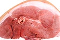 Raw pork ham, pork leg Royalty Free Stock Photo