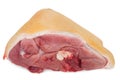 Raw pork ham, pork leg Royalty Free Stock Photo