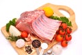 Raw pork Royalty Free Stock Photo