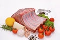 Raw pork Royalty Free Stock Photo