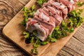 Raw pork ribs Royalty Free Stock Photo