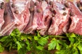 Raw pork ribs Royalty Free Stock Photo