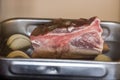 Raw pork shoulder Royalty Free Stock Photo