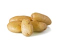 Raw potatos Royalty Free Stock Photo