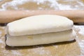 Raw Puff Pastry Royalty Free Stock Photo