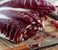 Raw red chicory Royalty Free Stock Photo